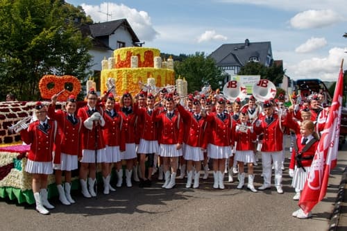 Die Band im Jahr 2018
